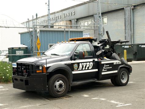 Pmsc Nypd Towing Truck At Pier 76 West Side Highway New Flickr