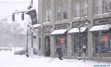 Heavy Snowfall Hits Anchorage Us Global Times