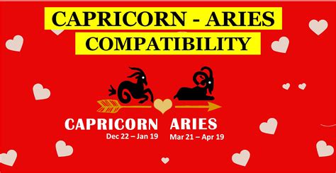 Are Aries And Capricorn Compatible Love And Friendship Compatibility