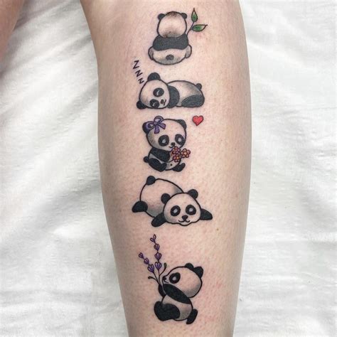 35 Ideias De Tatuagem De Panda Que Vão Ganhar Seu Coração