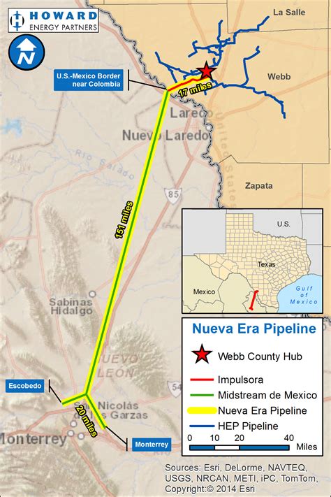 Cnp) fell by 1.50% in the past three months. Impulsora Crossing Project map (part of Nueva Era Pipeline ...
