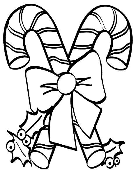 Click the candy cane coloring pages to view printable version or color it online (compatible with ipad and android tablets). Printable Candy Cane Coloring Pages - Coloring Home