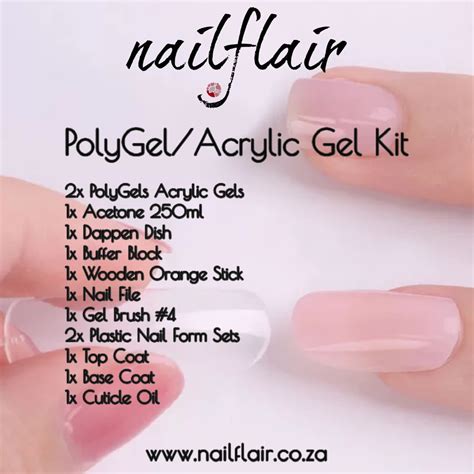 Polygelacrylic Gel Kit 30ml Nailflair