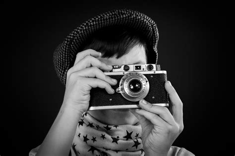 Boy Camera Photographer Free Photo On Pixabay