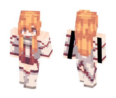 Download Im Alive Sao Asuna Yuuki Minecraft Skin For Free
