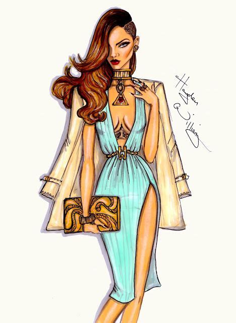 Hayden Williams Fashion Illustrations Pretty Young Thing By Hayden
