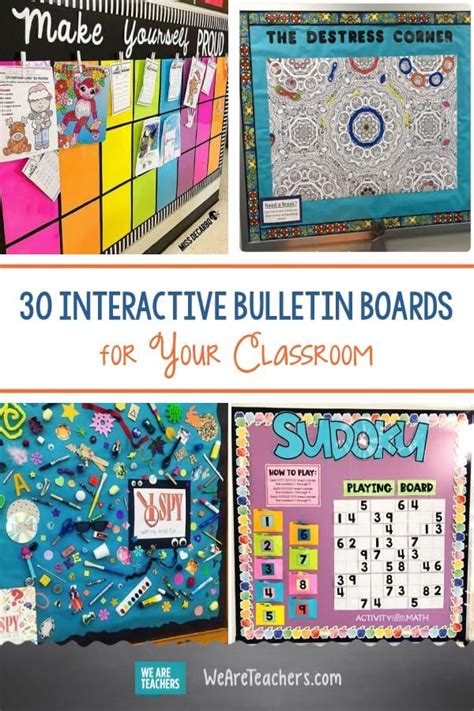 40 Interactive Bulletin Boards That Will Engage Students At Every Level