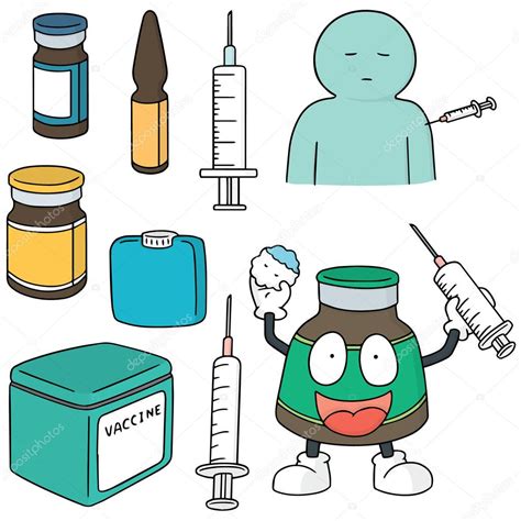 Un mes y medio después de la primera vacunación en reino unido, solo 25 dosis se han podido administrar en guinea, las únicas del continente africano. Imágenes: vacunas para niños animadas | Vector conjunto de ...