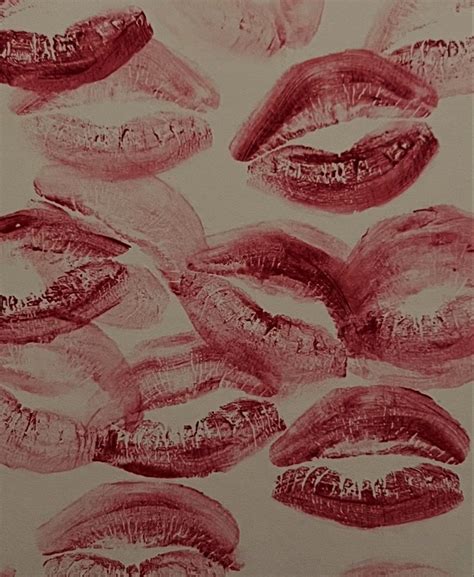 Kiss Red Lipstick Kiss Wallpaper Kissing Paper Kiss Print 📷 By Derynnnnnn Red Lipsticks