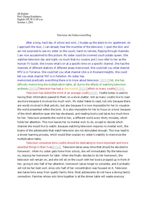 Exemplification Essay Sample Essays Adolescence