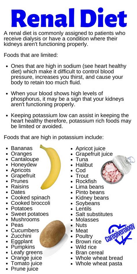 Kidney Failure Diet Chart