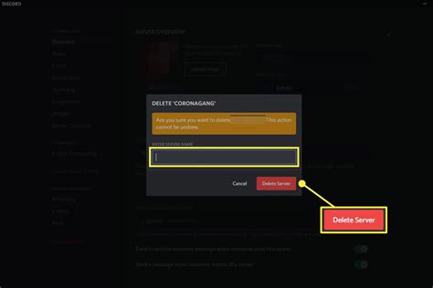 Before deleting the discord server, ensure that you are entirely sure that you want to delete it. How to Delete a Discord Server