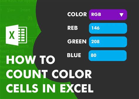 You Can Use This Code To Counts The Number Of Cells With Specific Color