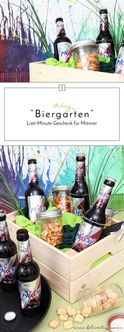 Ich zeige euch, wie ihr ganz leicht euren. Last-Minute-Vatertagsgeschenk: Biergarten ...