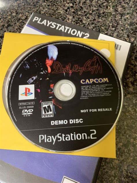 Devil May Cry Ps2 Rare Trial Edition Demo Disc Hard To Find Collector