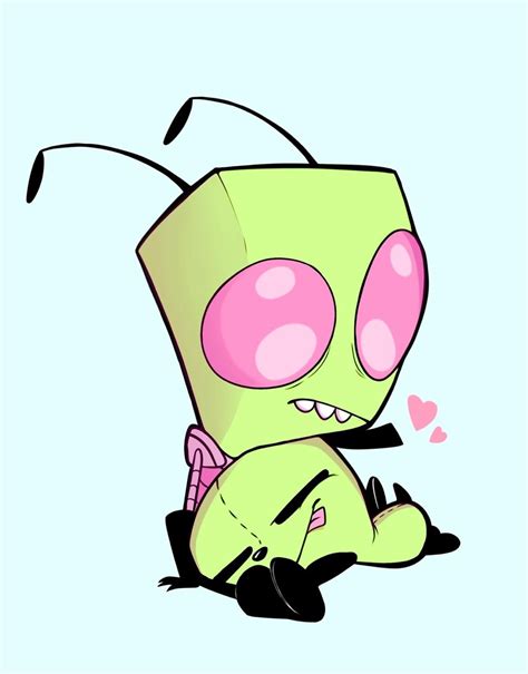 Invader Zim Dib Invader Zim Characters Scary Dogs Nicktoons Fan Art
