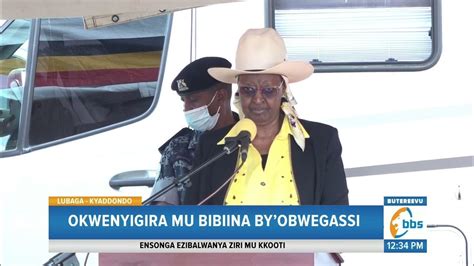 Janet Museveni Akalaatidde Abakyala Okwenyigira Mu Bibiina Byobwegassi