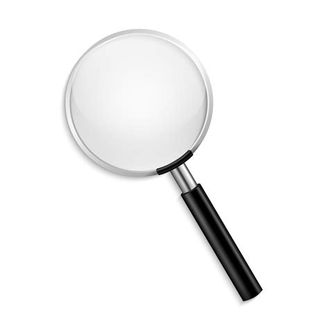 Realistic Magnifying Glass Vector Object Illustrations ~ Creative Market