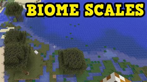 Minecraft Xbox One Ps4 Comparison Biome Sizes Scale Youtube