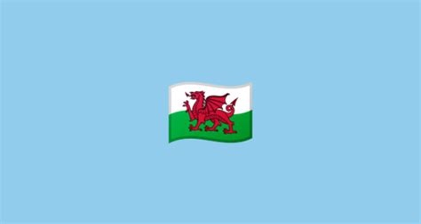 Wales within the flags category. Flag: Wales Emoji on Google Android 10.0