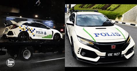 Kereta ini dipasarkan di malaysia dengan harga rm107,485. Kereta Polis Honda Civic Type R Hanya untuk Cubaan Pandu ...