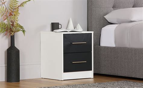 We did not find results for: Bloomsbury White and Grey High Gloss 2 Drawer Bedside ...