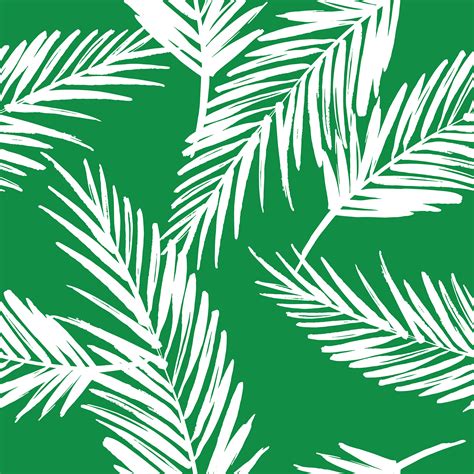 Seamless Exotic Pattern With Palm Leaves 288524 Vector Art At Vecteezy