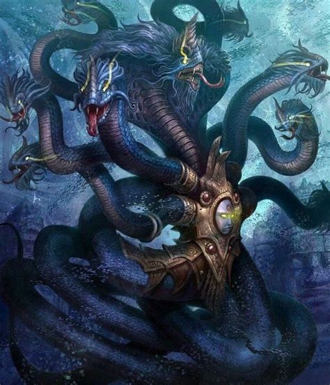 33 Best Hydra Idea Pics Images On Pinterest Fantasy Creatures