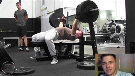 Bankdrücken next level | facebook C5W1 | Bankdrücken 102,5 kg 5x5 - YouTube