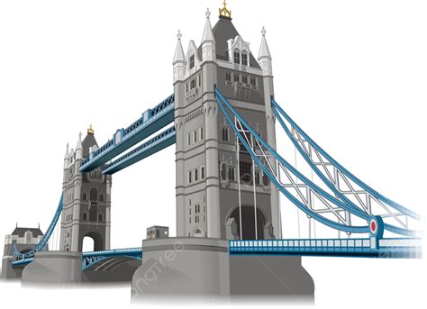 Tower Bridge London Vector Design Images Tower Of London Bridge Vector