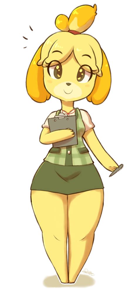 Thicc Isabelle By Spikedmauler On Deviantart
