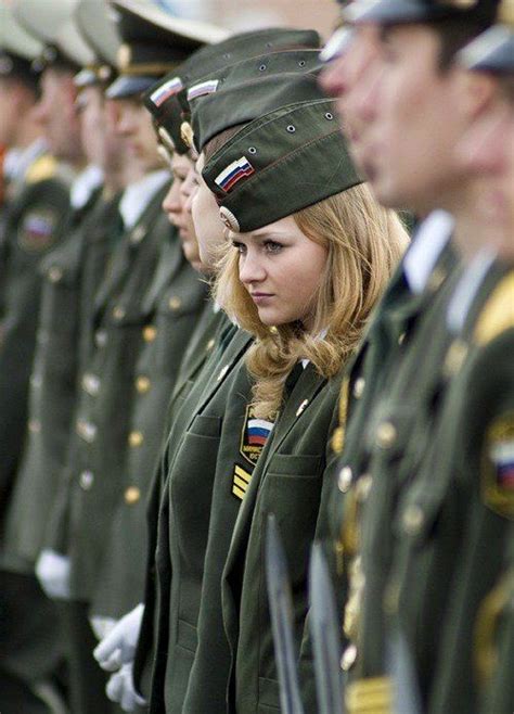 Russian Russia Russian Womans Military Russian Girls Military