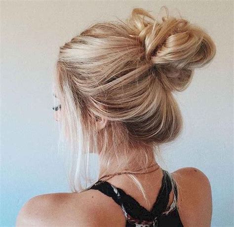 20 Of The Best Ideas For Cute Messy Bun Hairstyles Best Collections