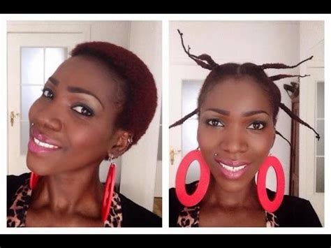 Continuing with our healthy hair month on lovebrownsugar, i've decided to share some super easy & quick hairstyles i tend to do on my natural curls when they're in a stretched state. African threading : stretch your natural 4C hair without ...