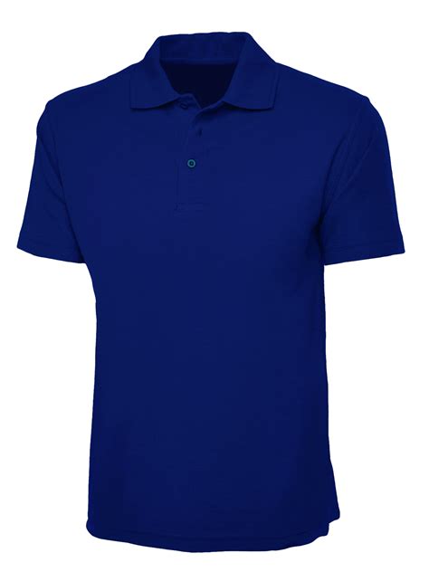 Plain Royal Blue Polo Shirt Cutton Garments