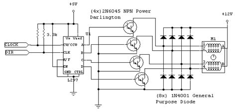 Class 8502 type pe contactor w/ class 9065 type te overload relay. 4 Wire Stepper Motor Driver Circuit Diagram
