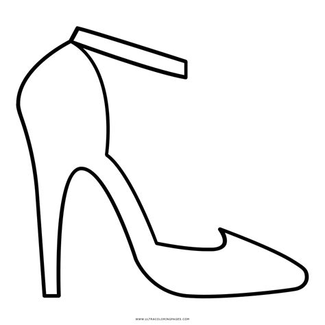 Dibujo De Zapatillas Para Colorear Ultra Coloring Pages