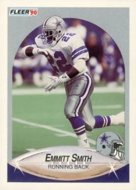 Ungraded single cards in mint condition can fetch up to $30 and $40. Emmitt Smith Rookie Cards: The Ultimate Collector's Guide | Old Sports Cards