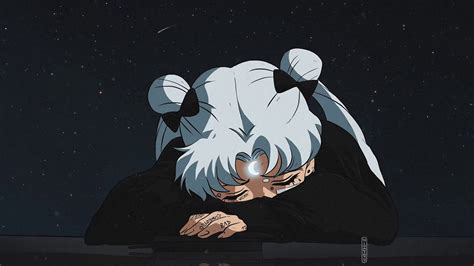 45 Anime Lo Fi Desktop Wallpapers