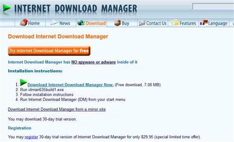 The download accelerator is also what's more, simple graphic and clear interface makes the progarm user friendly and easy to use. Internet Download Manager Free Trial (Windows 7, 10, 8.1 ...