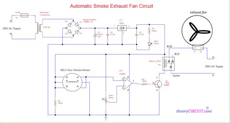 Automatic Smoke Exhaust Fan Circuit