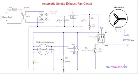 Automatic Smoke Exhaust Fan Circuit