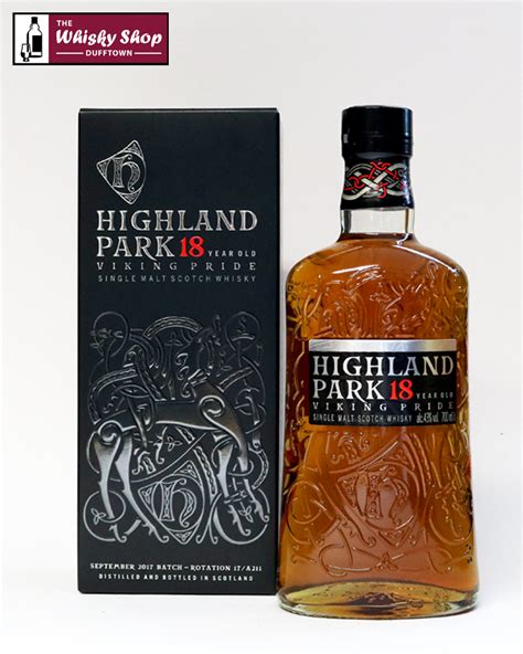 highland park 18 years old viking pride the whisky shop dufftown