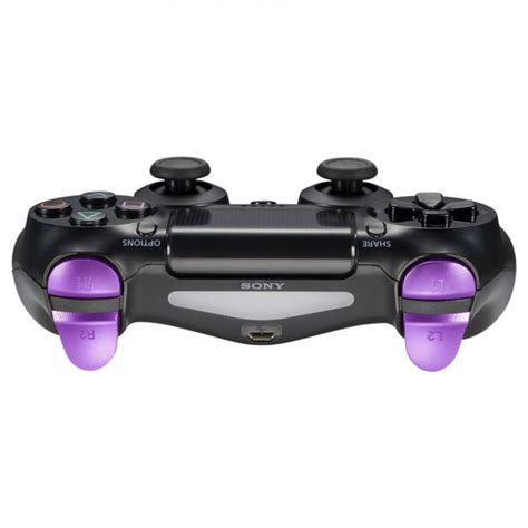 Metal Purple Color Buttons Custom Kits R1 L1 R2 L2 Triggers For Ps4 Co