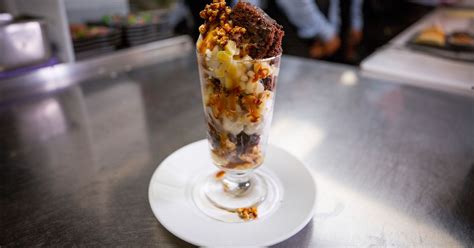 Watch How A Michelin Starred Restaurant Makes An Ice Cream Sundae Eater