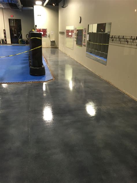 Various patterns and colors allow. Concrete Staining - Garage RevolutionGarage Revolution
