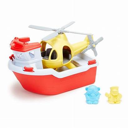 Boat Rescue Helicopter Toys