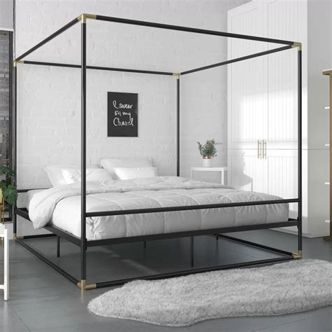 Modern beds, bed frames and headboards | cb2. 36 Nice Romantic Canopy Bed Design Ideas You Must Have in ...
