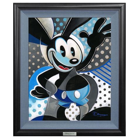 Disney Limited Edition Oswald The Lucky Rabbit Giclée On Canvas