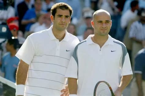 September 6 2001 Pete Sampras Edges Andre Agassi In A Heavyweight Battle
